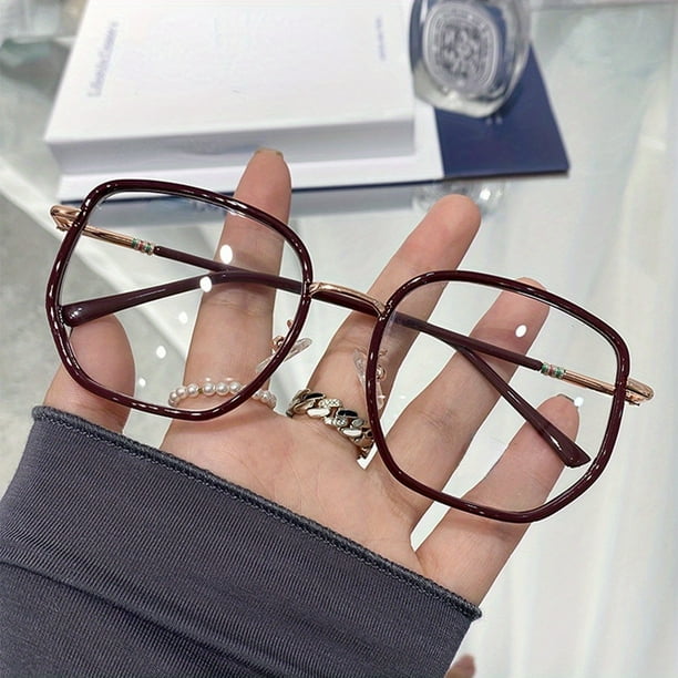 Blue Light Blocking Glasses,Spectacles Lens,Computer Reading/Gaming/TV/Phones Glasses For Women Unisex Relieve Eye Fatigue & UV Glare
