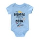 thumbnail image 4 of Newborn Infant Short Sleeve Romper "My Gramdma" Print Bodysuit Onesies For Baby Girls And Boys Toddler Clothes, 4 of 5