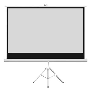 Telón Proyector 80 Pulgadas 165 X 125 Cm Levo Blanco
