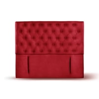 Latam Home - Respaldo Florencia Cuero Rojo 2 Pza