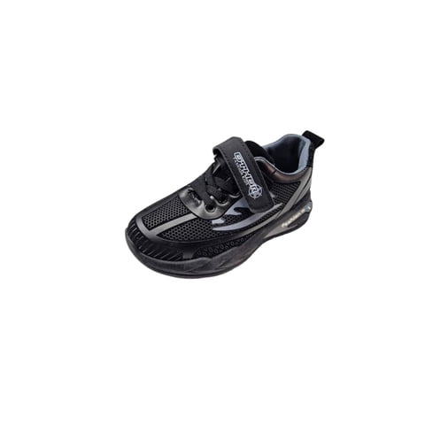 Vinnys Outlet - Zapatilla Deportiva Velcro Niño Negro