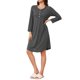 thumbnail image 2 of INSPIRE CHIC Camisón de Maternidad para Mujeres con Mangas Largas y Almohadillas Integradas para Lactancia, Talla L Gris, 2 of 6