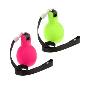 Ioensy - Silbatos De Mano Para Entrenadores, 2 Uds., Para Supervivencia, Fútbol, Baloncesto, Rosa, Rojo, Verde