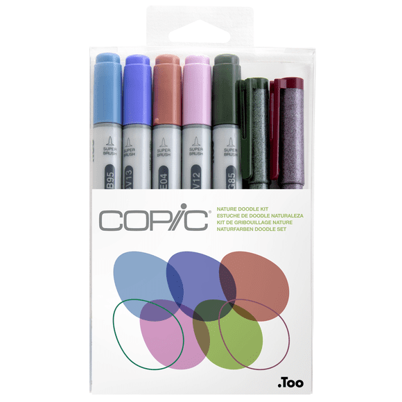 COPIC Ciao Doodle Kit: Nature (7 Lápices)
