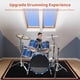thumbnail image 2 of Juego de alfombras Drum Rug Aucuda Fluffy de 180 x 150 cm con antideslizantes, 2 of 7
