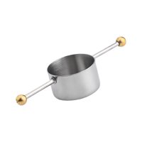 Magideal - Jigger De Barra De Material Acero Inoxidable Para Bebidas De Barman, Accesorio De Barra, Taza Medidora De Doble Cuenta , Bar, , ,