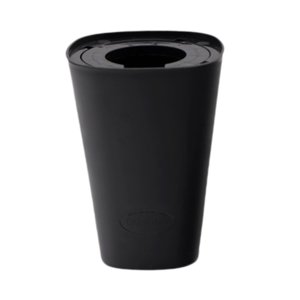 Ioensy - Maceta Colgante Ligera Para Exteriores, Para Escritorio De Oficina Y Jardín, Color Negro