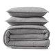 thumbnail image 1 of Juego de edredón UGG Leonora Lightweight Down Alt King, gris claro, 1 of 8
