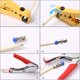 thumbnail image 4 of Kit engarzador de cables coaxiales Hiija RG6 con 20 conectores, 4 of 6