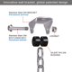 thumbnail image 5 of Kit de cadenas para colgar BeNeLabel Heavy Duty, 450 kg, capacidad x2, 5 of 7