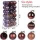 thumbnail image 2 of Adornos navideños irrompibles, bolas de árbol, colgantes, para bodas, fiestas de Halloween (paquete de 36 unidades) (4 cm/1,5''), 2 of 6