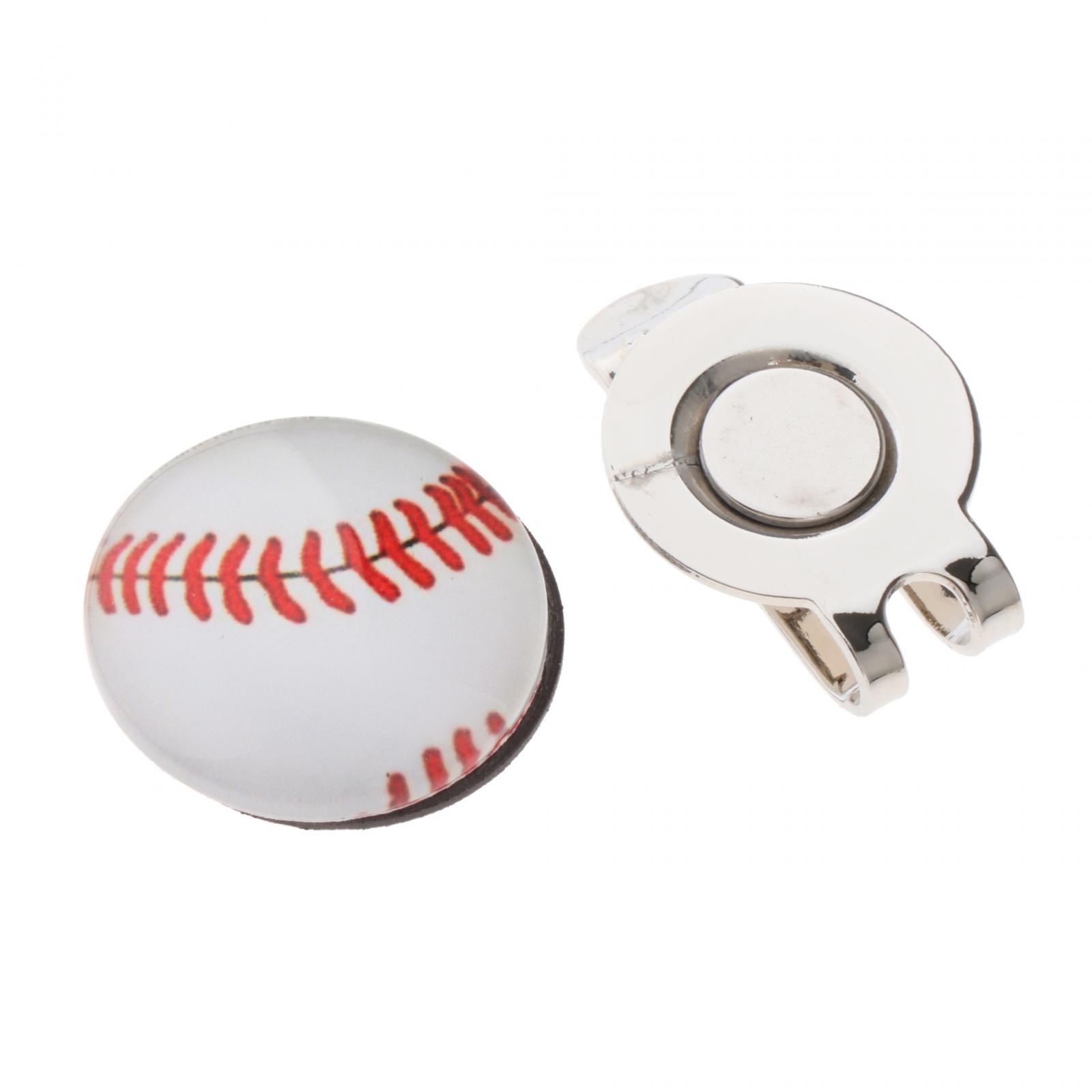 Magideal - Marcador De Pelota De Golf, Novedoso, Clip Para Gorra De Golf, Profesional, Principiante, Gorra De Golf Magnética. Béisbol
