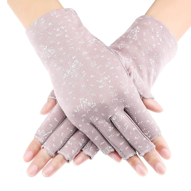 Guantes de dedos abiertos - Guantes de medio dedo fragmentados