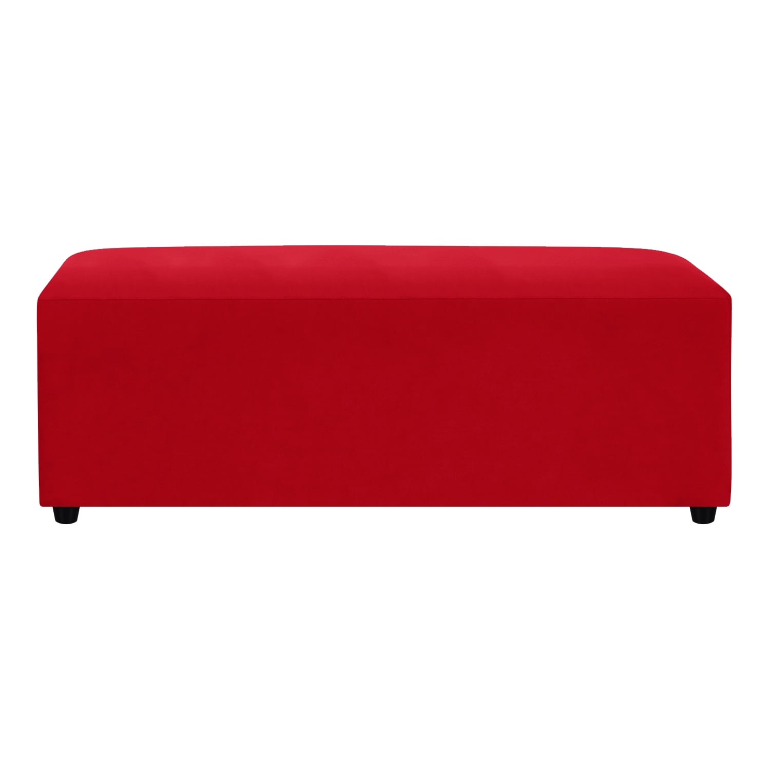 Bodevir - Banqueta Cali 3c Felpa 30 Rojo