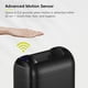 thumbnail image 2 of Bote de basura EKO Astro Slim Sensor 10L/2.6 galones negro mate, 2 of 7