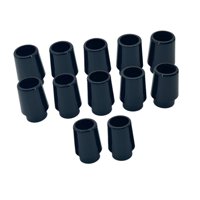 Magideal - 12X Golf Ferrules Ferrule Reemplazo De Ferrules De Reemplazo De Clubes De Golf Cubiertas De Piezas De Reparación De Clubes De Golf Portátiles Ferrules 0.370
