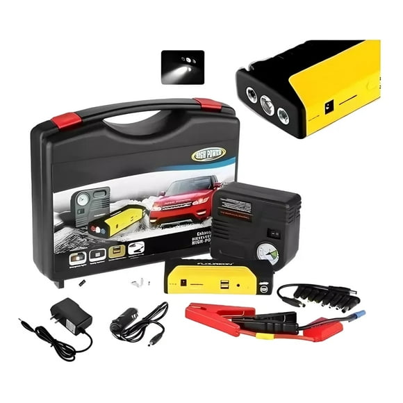 Kit Iniciador De Baterias Arrancador Vehiculos Motos