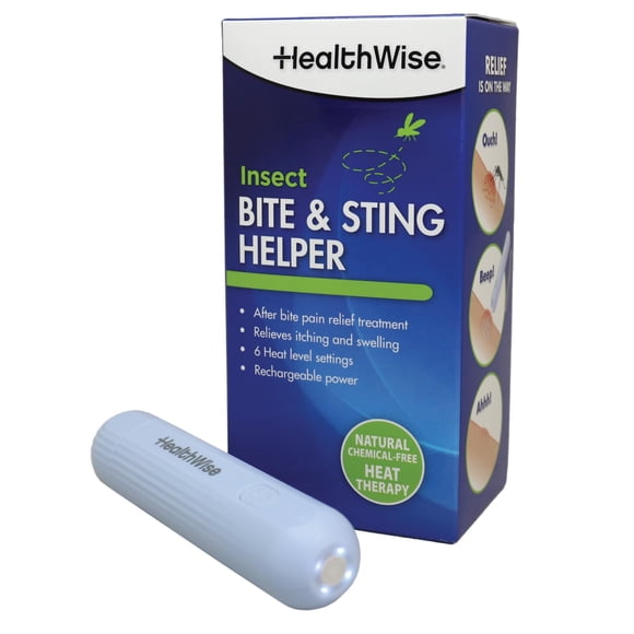 Las picaduras y picaduras de insectos ayudan a aliviar la picazón de HealthWise