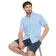 thumbnail image 1 of Camisa Hombre Escocesa M/C Azul Corona, 1 of 5
