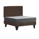 thumbnail image 3 of Cama Plaza y Media Completa Evo con Colchón 21 cm y Respaldo Café, 3 of 3