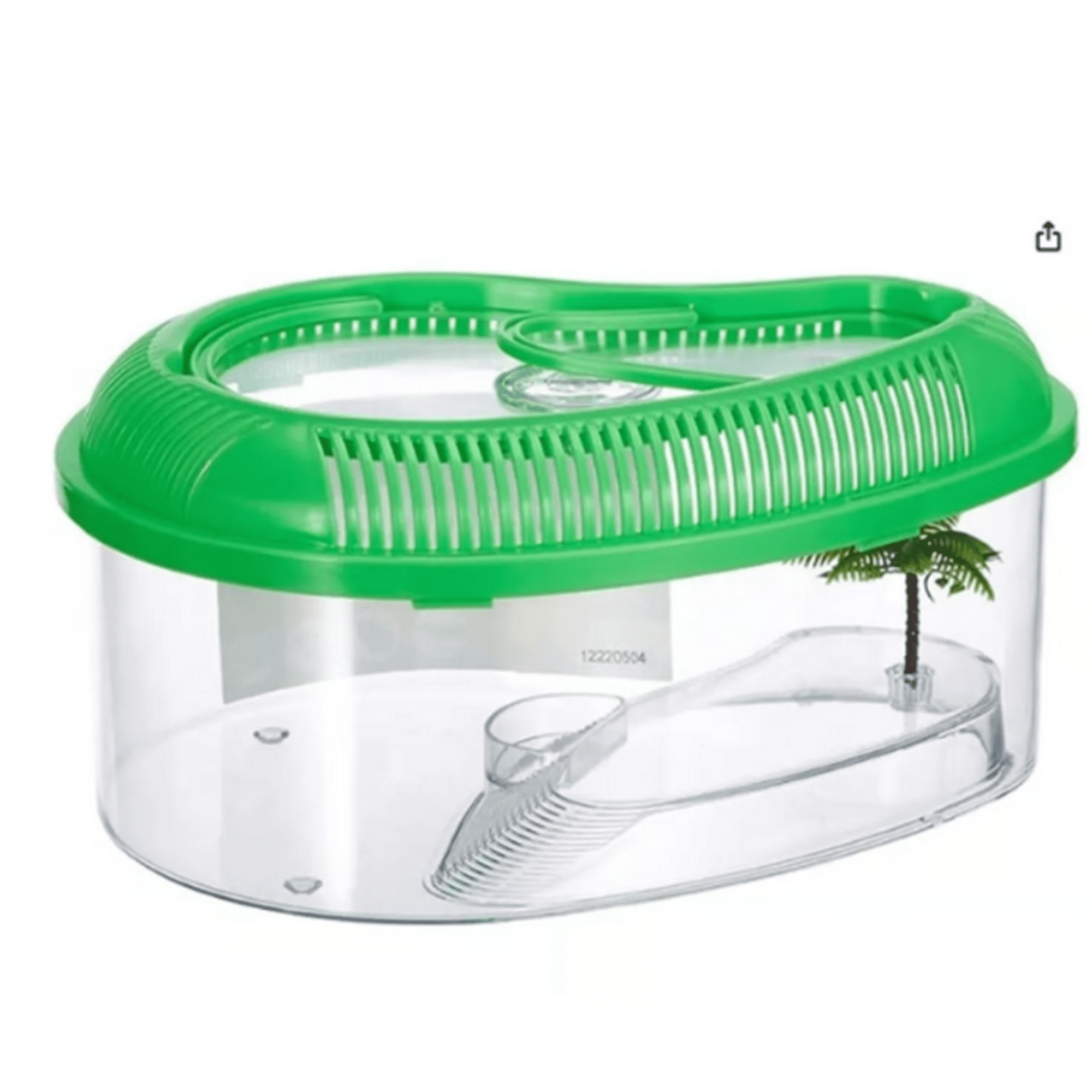 Genérico - Mini Caja De Pecera Tanque De Plastico Verde