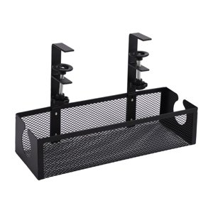 Bothyi - Organizador De Cables De Metal Debajo De La Bandeja De Gestión De Cables Del Escritorio Para Oficina En Casa Resistente