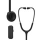 thumbnail image 1 of Estetoscopio Clairre de un solo cabezal para médicos y enfermeras, color negro, 1 of 9