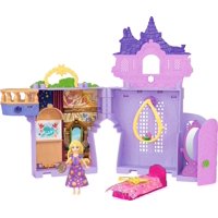 Doll House Tower Mattel Disney Princess Rapunzel Con Muñeca