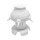 thumbnail image 5 of Cuenco De Leche Para Mascotas, Animales Peque?os, Boquillas Múltiples, Dispositivo De Alimentación De Leche Para Mascotas De Silicona, Base Hueca Blanca, 5 of 5