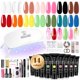 thumbnail image 1 of Kit de gel de uñas de polietileno ROSALIND, 14 colores y 72 accesorios, 1 of 9