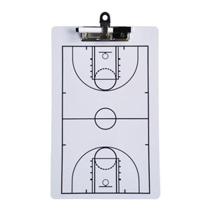 Magideal - Tablero De Entrenamiento De Baloncesto, Pizarra Blanca Para Marcadores De Entrenadores, Con Borrado De Bolígrafo, Equipo Auxiliar De Enseñanza Portáti