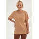 thumbnail image 1 of Polera Mujer Con Tachas Camel, 1 of 4