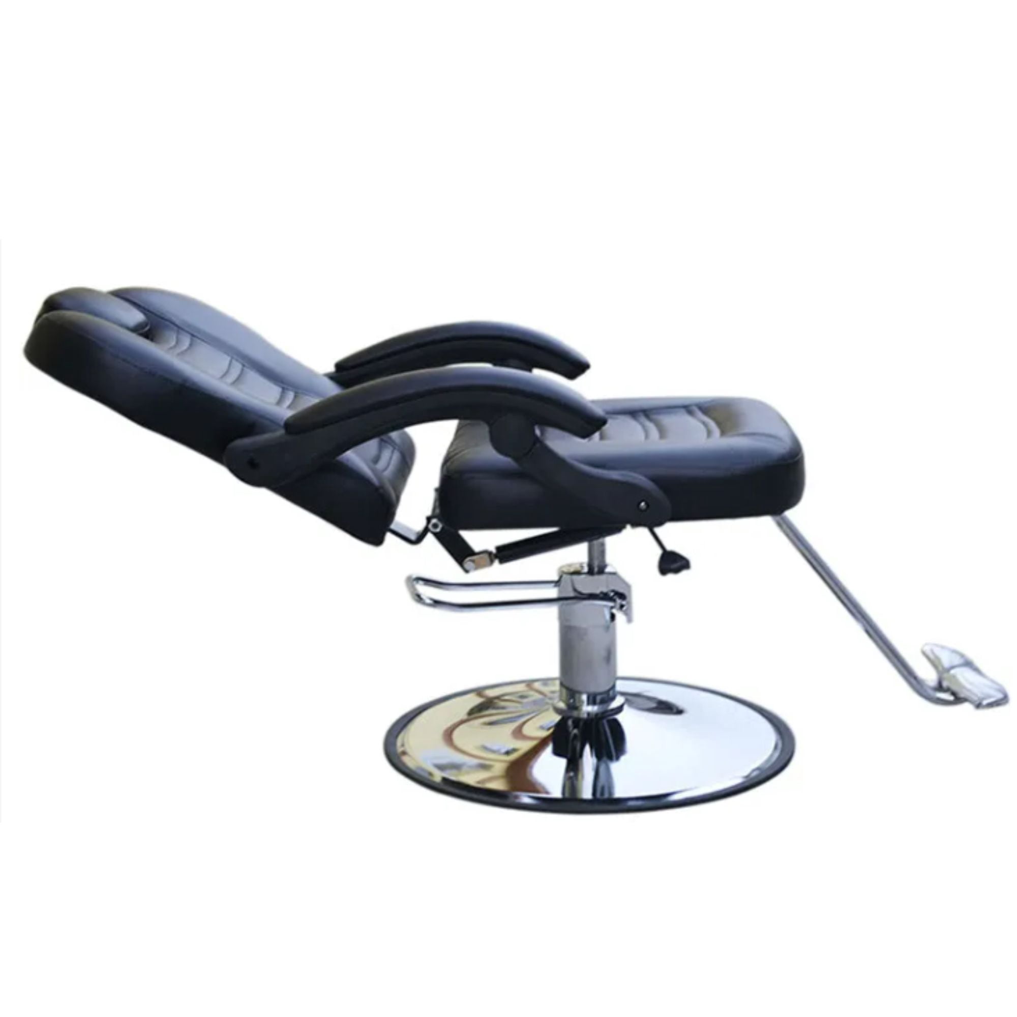Velazio - Silla De Peluqueria Barberia Venus Reclinable Giratoria Hidraulica