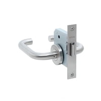 Stark Design - Cerradura De Embutir Función Simple Paso. Manillas Modelo: Tina. (Acero Inoxidable 304). Sku: Sde240-Ai.Kit.Tina