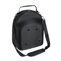 Magideal - Bolsa De Transporte Para Gorras De Béisbol, Estuche Protector De 6 Gorras, Organizador De Eva Multiusos, Mochila, Estuche Rígido Portátil Con Asa Para Negro