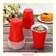thumbnail image 2 of 100 Vasos Plasticos Vaso Desechable Grande Bicolor 16oz 473ml Rojo 473 Ml, 2 of 10