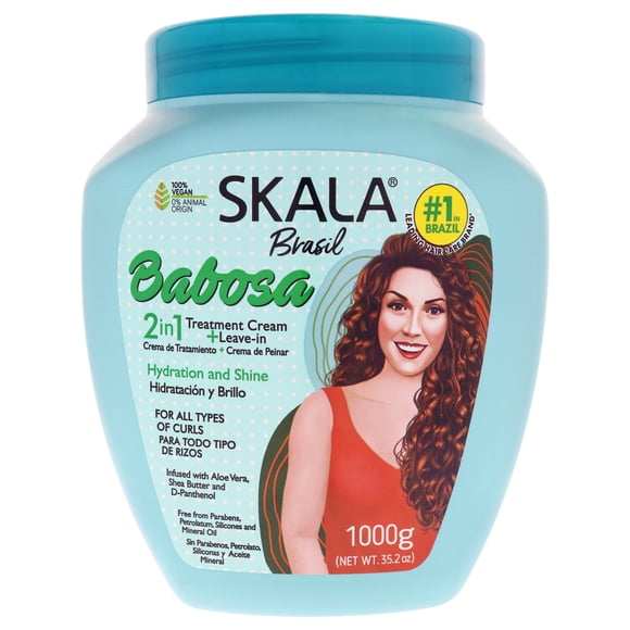 Crema Acondicionadora Skala Tratamiento Capilar 2 en 1 Aloe Vera 1040ml Mujer