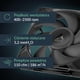 thumbnail image 2 of Ventilador ARCTIC P14 Pro PST Potente Premium 140 mm Negro, 2 of 8