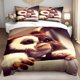 thumbnail image 1 of 3pcs Bedding set Bedding Cushion Cover Gremlins Gizmo Print Duvet Cover Set, 1 of 1