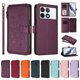 thumbnail image 3 of Funda Cartera Mariposa para [Xiaomi Poco F6 Pro] con Soporte y Cremallera Violeta, 3 of 6