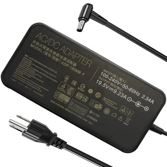 Cargador de portátil LVYATUO apto para Asus ADP-180 MB F 180 W 19,5 V