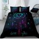 thumbnail image 1 of Love You Dream Catcher Quilt Duvet Cover Set Soft Kids Home Textiles3-Piece Bedding Set, 1 of 5