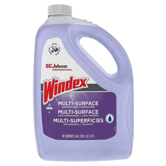 Limpiador SC Johnson Windex 3,8 L (paquete de 1)