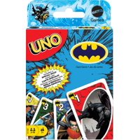Juego De Cartas Mattel Games Uno Batman Comics Para Niños Y Adultos