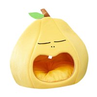 Magideal - Nido Semicerrado Para Gatos, Cama Para Perros, Refugio Para Casa Cueva, Fondo Suave Antideslizante, Tienda Lavable Para Gatos, Cama Cueva Para , M M