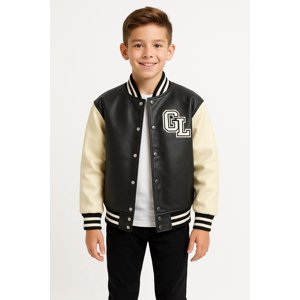 Kibou - Chaqueta Boomber Varsity Para Niños