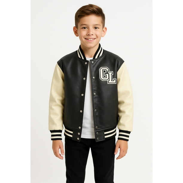 Chaqueta Boomber Varsity Para Niños