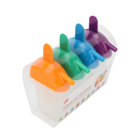 Homewell - Set Moldes De Helado 15X14X7Cm (4U)