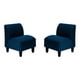 thumbnail image 1 of Set Poltrona Soft 1C Felpa 00 Azul Marino, 1 of 5