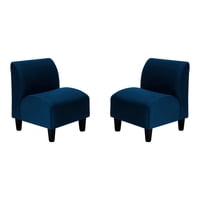 Bodevir - Set Poltrona Soft 1C Felpa 00 Azul Marino